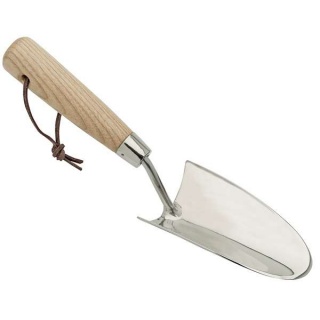 99023 | Draper Heritage Stainless Steel Hand Trowel with Ash Handle
