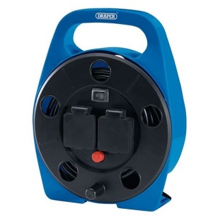 99294 | 2 Way Cable Reel with LED Worklight 10m
