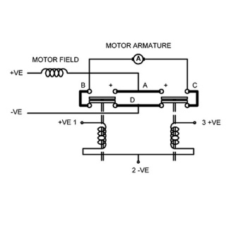 DC88-556PL Albright 24V DC Motor-reversing Solenoid Intermittent 100A IP66