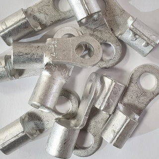 Durite Open-ended Copper Ring Crimp Terminals 16-6mm | Re: 0-010-64