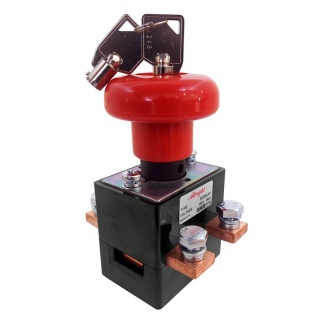 ED252LB-1 Albright Heavy-duty Emergency Stop Switch With Key 250A 150V Max