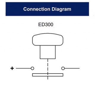 ED300-1 Albright Heavy-duty Emergency Stop Switch 300A 48V Maximum