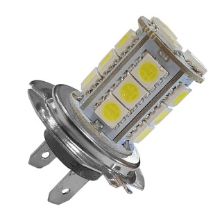 H7 12V (499) Automotive White LED Headlight Bulb | Re: L-004-99W
