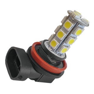 H8 12V PGJ19-1 Automotive White LED Bulb | Re: L-00H-08W