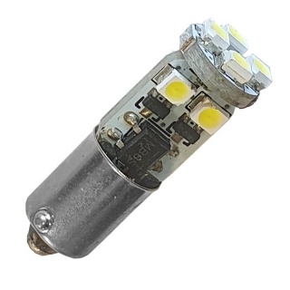 Durite 12V (433C) Single Contact Offset Bayonet LED Bulb | Re: L-0C4-33CW