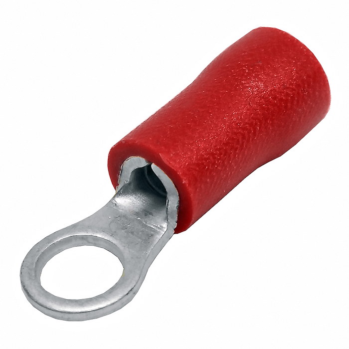 Durite Red 3.70mm Ring Automotive Crimp Terminal | Re: 0-001-01