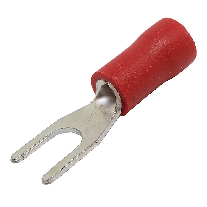 Durite Red 3.70mm Fork Automotive Crimp Terminal | Re: 0-001-03