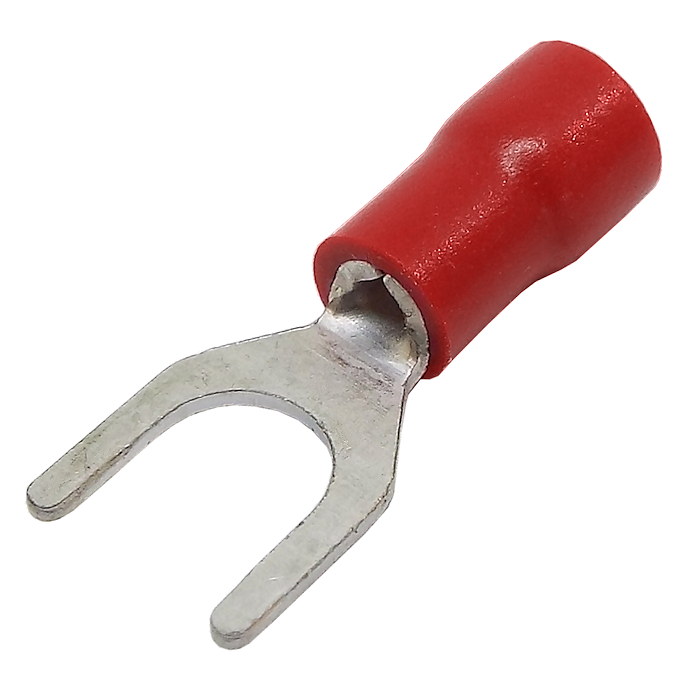 Durite Red 5.30mm Fork Automotive Crimp Terminal | Re: 0-001-04