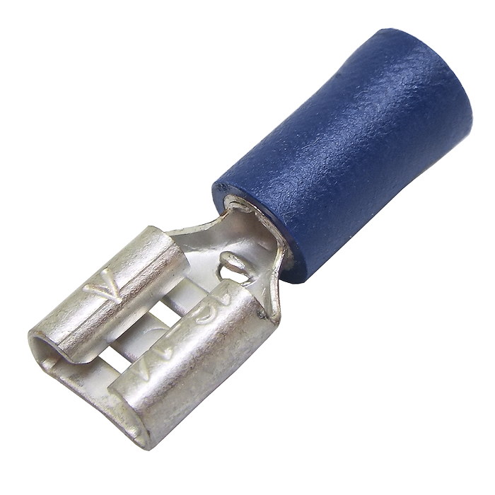 Durite Blue 6.30mm Push-On Automotive Crimp Terminal | Re: 0-001-17