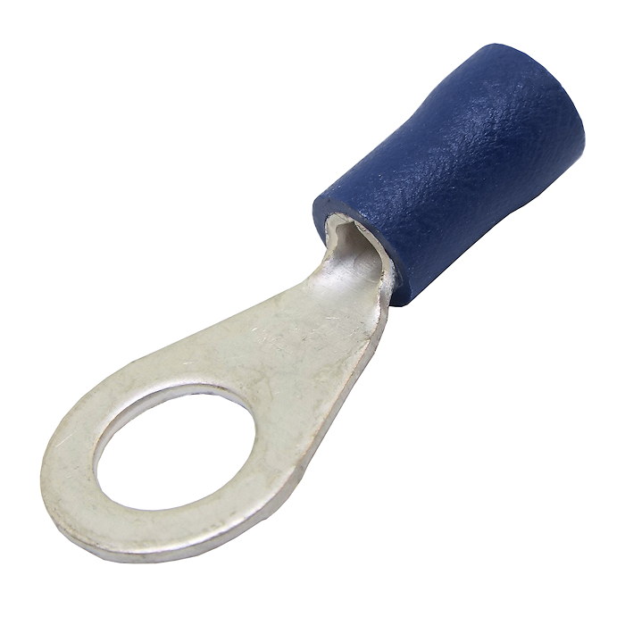 Durite Blue 6.40mm Ring Automotive Crimp Terminal | Re: 0-001-21