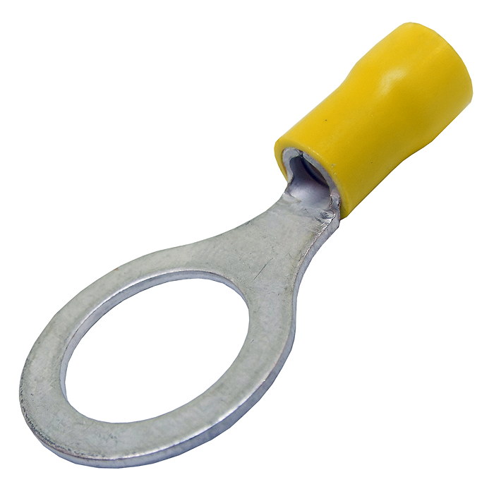 Durite Yellow 13.00mm Ring Automotive Crimp Terminal | Re: 0-001-39