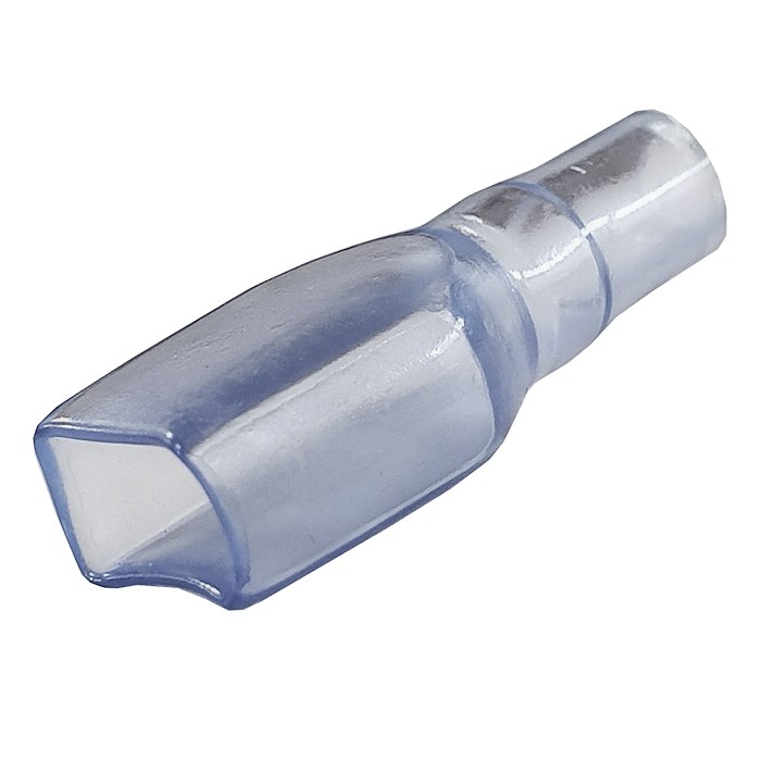 0-005-21 Pack of 50 6.30mm Clear Terminal Insulators