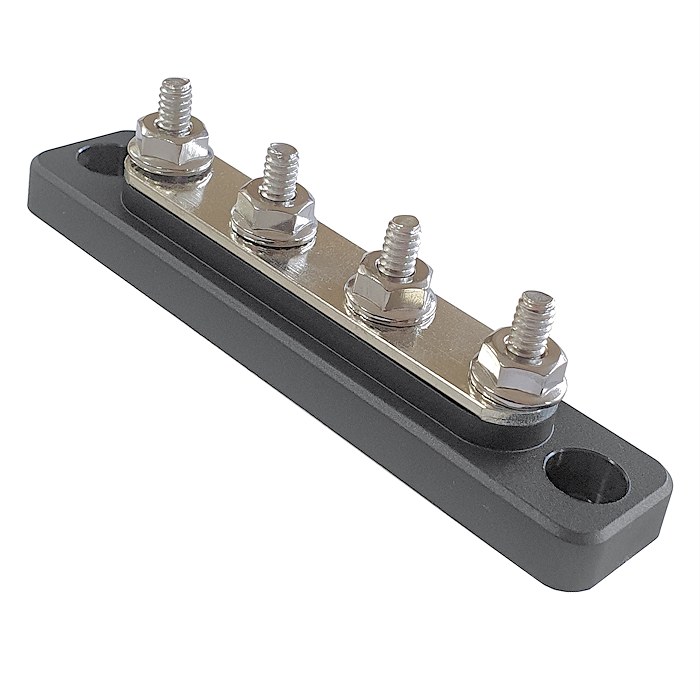 0-005-71 Busbar 100A with ABS Insulated Base