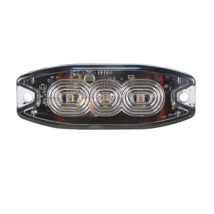 0-097-24 12V-24V Ultra Slim Rear LED Stop/Tail Lamp With Clear Lens