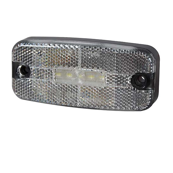 017060 Durite 12V24V Clear LED Front Marker Lamp