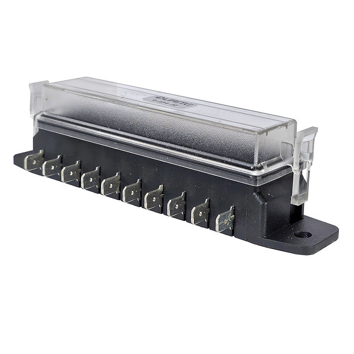 Durite 10-way Standard Blade Fuse Box with Cover | Re: 0-234-20