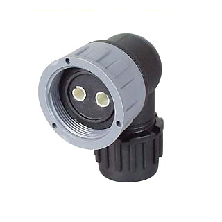 0-326-51 Schlemmer Type M24 DIN 2-way 90 Degree Connector