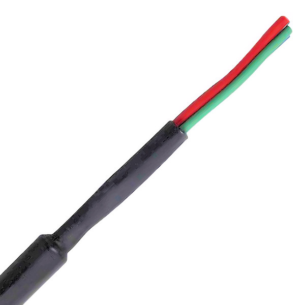 4 x 30cm Black Adhesive Lined Heat Shrink Tubing 4.5mm ID | Re: 0-329-04