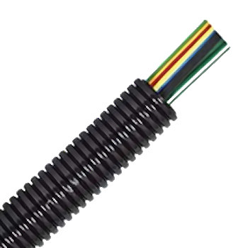 0-330-07 50m Roll Nylon Heavy-duty Convoluted Un-split Tubing 7.5NW