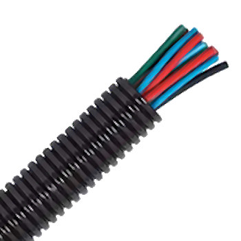 0-330-13 50m Roll Nylon Heavy-duty Convoluted Un-split Tubing 13NW