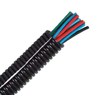 0-331-17 50m Roll Nylon Convoluted Split Tubing 17NW