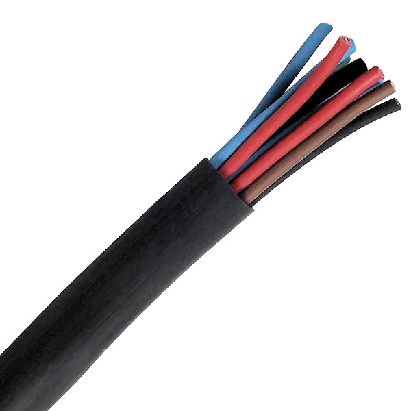 0-332-05 25 Metre Coil 5.0mm ID Black Electrical Harness Sleeving