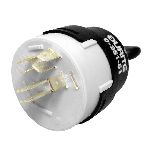 0-351-51 | Durite 12V-24V 4 Position Ignition Key Switch