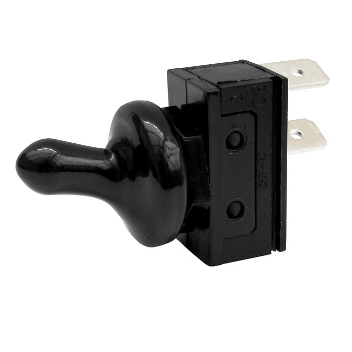 0-364-50 Splashproof On-Off Single-pole Switch Nylon Toggle Lever 10A