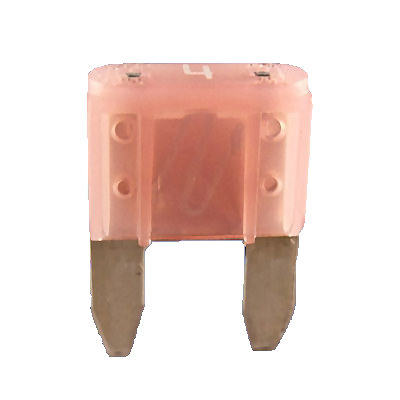 Durite 4A Pink MINI Blade or Spade Automotive Fuse | Re: 0-372-04