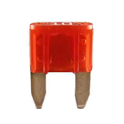 Durite 10A Red MINI Blade or Spade Automotive Fuse | Re: 0-372-10