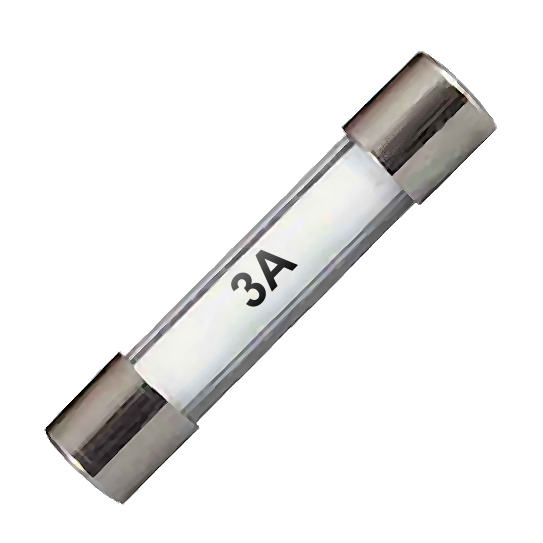 0-374-03 Pack of 10 32mm Standard Glass Fuses 3A