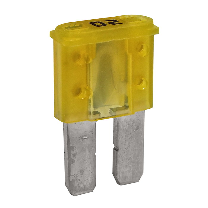 Durite 20A Yellow MICRO2 Automotive Blade Fuse | Re: 0-376-80