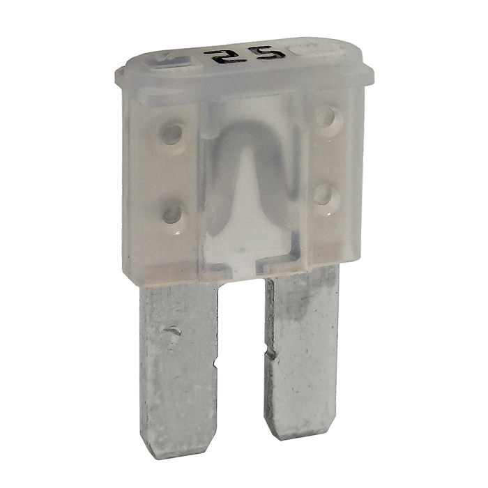 Durite 25A White MICRO2 Automotive Blade Fuse | Re: 0-376-82