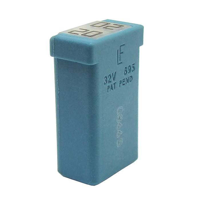 Durite 20A Blue MCASE Cartridge Fuse | Re: 0-379-09