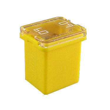60 Amp Yellow Low-Profile FMX Fuses 1 per pack