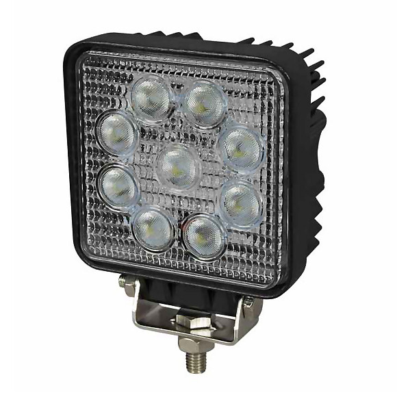 Powerful 9 x 3W  12V - 24V LED Work Lamp at Arc Components