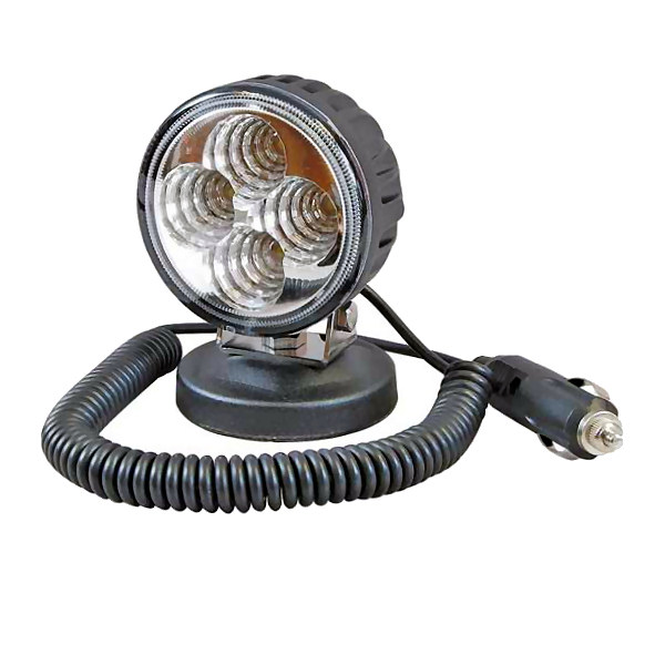 0-420-68 Powerful 4 x 3 Watt 12V-24V LED Magnetic Based Work Lamp