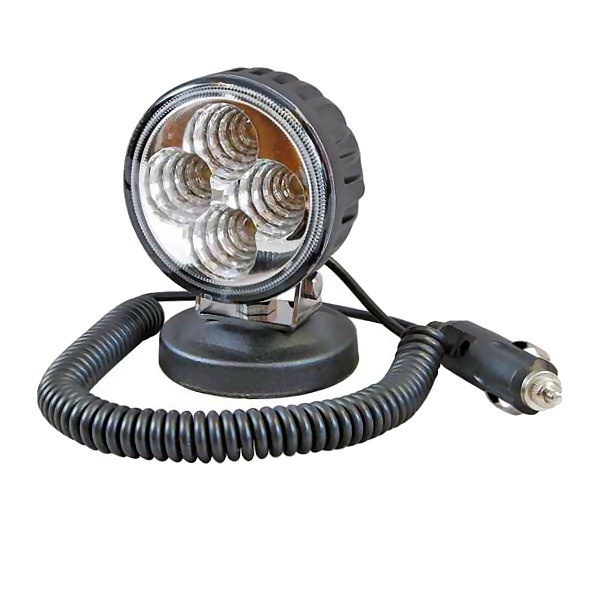 Ruilogod DC 12V Auto-Magnet-Gelb-Arbeits-Licht-Lampe w