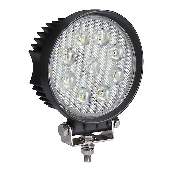 0 420 87 Durite 12v 24v Super Bright Round Led Work Lamp To View