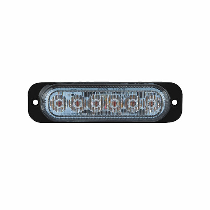 0-441-50 Durite R65 Slimline High Intensity 6 Amber LED Warning Light