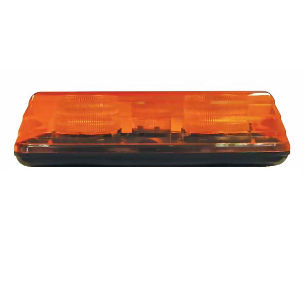 0-443-70 12V-48V Amber LED Lightbar