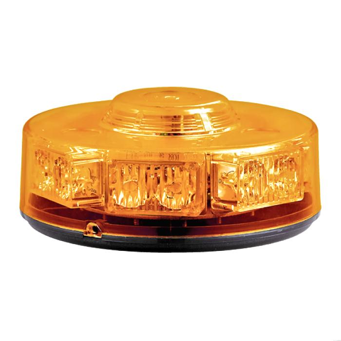 thumbnail image 2 of Flexzon Low Profile LED Magnetic Warning Beacon Light - Amber 12V/24V With 17 Flash Patterns 2 of 4