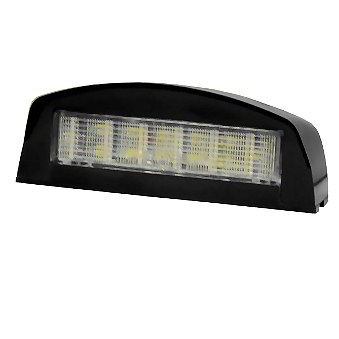 number plate lamp