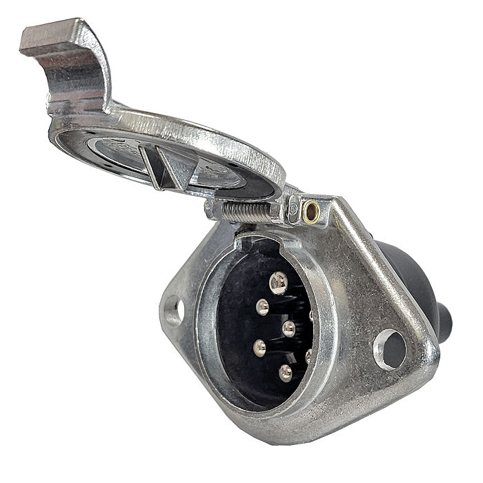0-477-86 | Durite Alloy 24N 7-Pin Plug for 24V Trailers