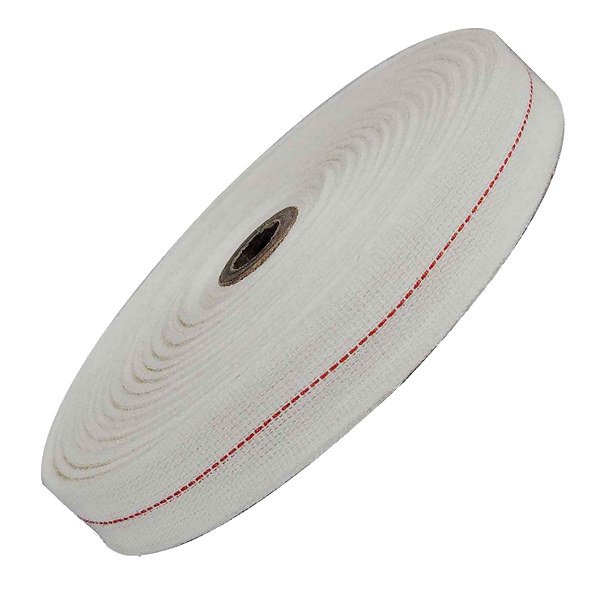 Woven Egyptian Cotton Field Coil Tape 16mm | Re: 0-528-00