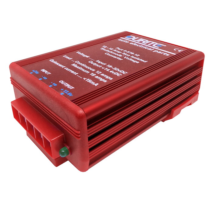 0 578 12 Durite 24V To 12V Voltage Converter Dropper 12A