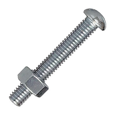 0-590-00 Pack of 50 Nuts and Bolts for Trailer Sockets