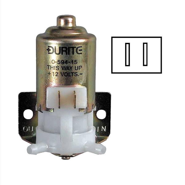 Windscreen shop washer pump