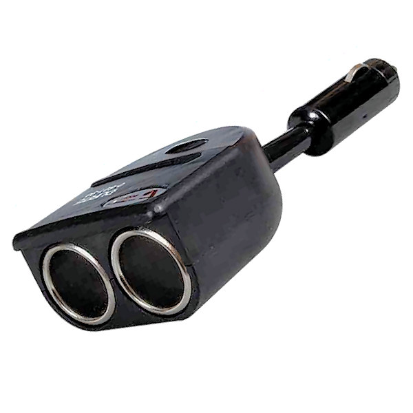 0-601-90 Cigarette Lighter Plug Supplying a Double Cigarette Lighter Socket  10A