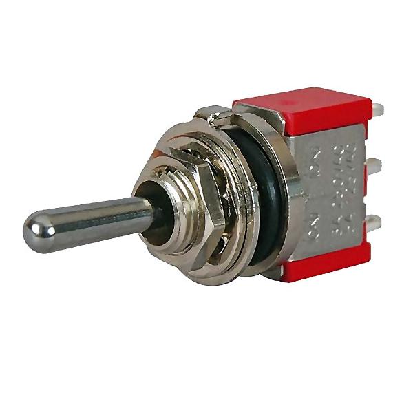 Small Gradual Switch 0-603-60 | Durite Changeover Miniature Toggle Switch - 5A